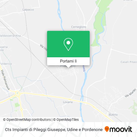 Mappa Cts Impianti di Pileggi Giuseppe