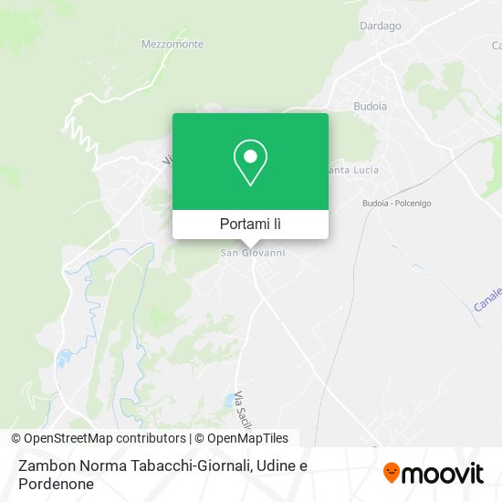 Mappa Zambon Norma Tabacchi-Giornali