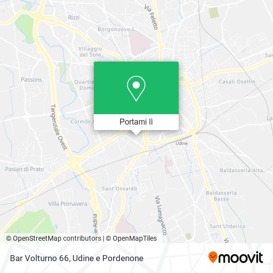 Mappa Bar Volturno 66