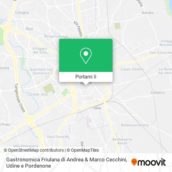 Mappa Gastronomica Friulana di Andrea & Marco Cecchini