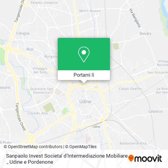 Mappa Sanpaolo Invest Societa' d'Intermediazione Mobiliare .