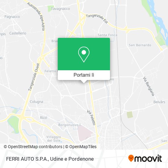 Mappa FERRI AUTO S.P.A.