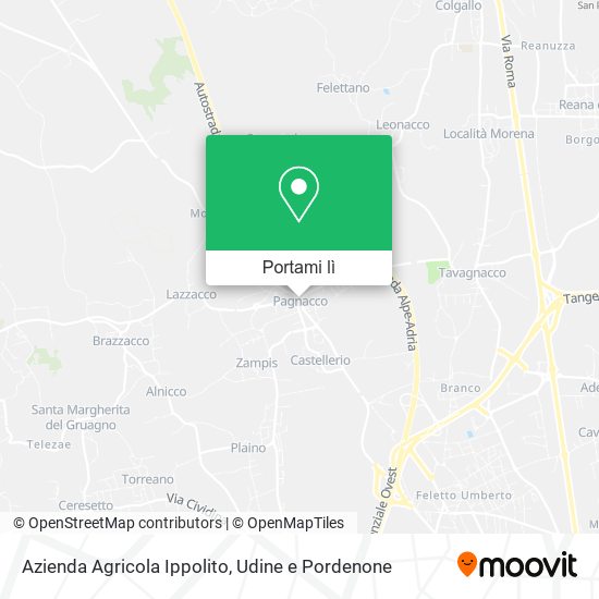 Mappa Azienda Agricola Ippolito