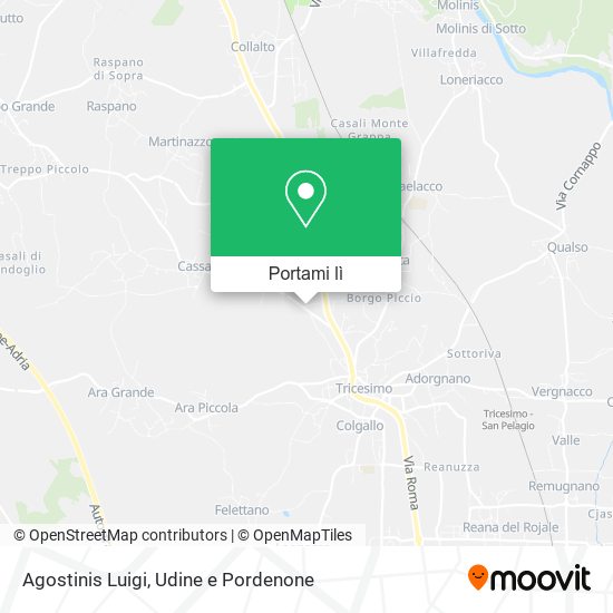 Mappa Agostinis Luigi