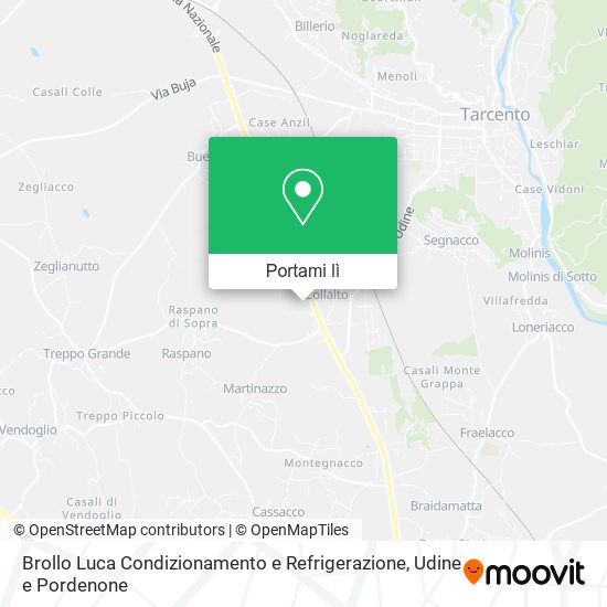 Mappa Brollo Luca Condizionamento e Refrigerazione