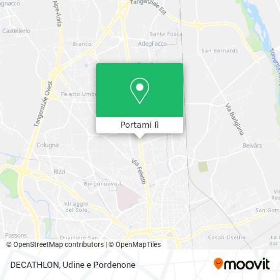 Mappa DECATHLON