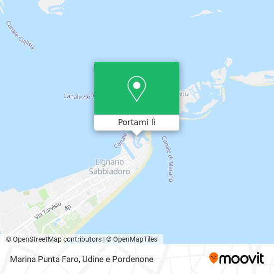 Mappa Marina Punta Faro