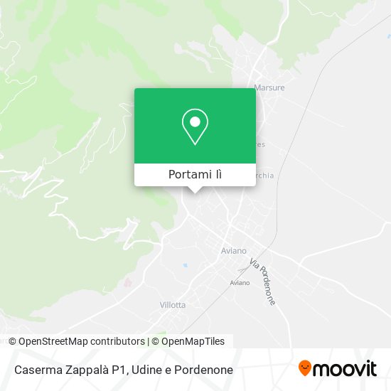 Mappa Caserma Zappalà P1