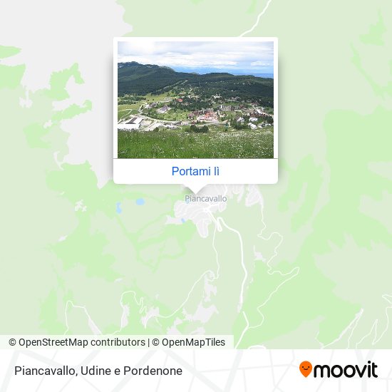 Mappa Piancavallo