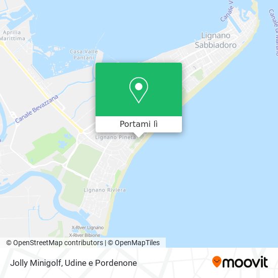 Mappa Jolly Minigolf