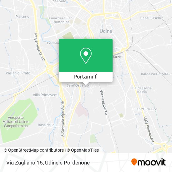 Mappa Via Zugliano 15