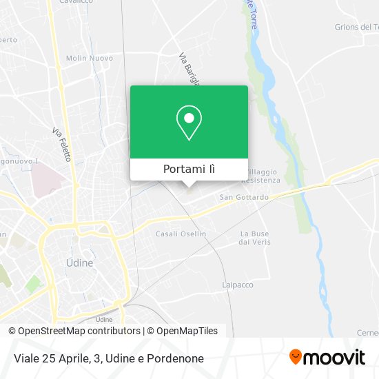 Mappa Viale 25 Aprile, 3