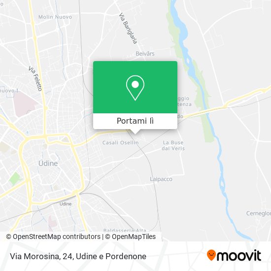 Mappa Via Morosina, 24