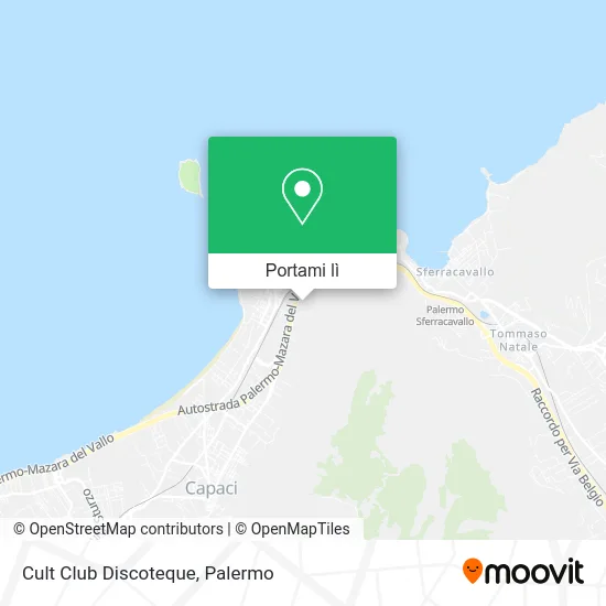 Mappa Cult Club Discoteque