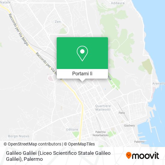 Mappa Galileo Galilei (Liceo Scientifico Statale Galileo Galilei)