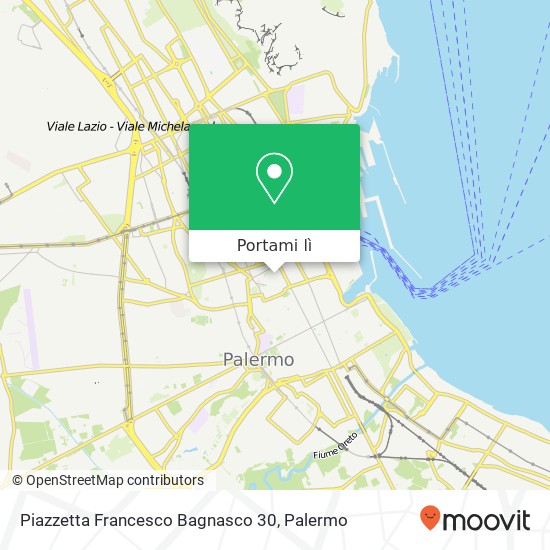 Mappa Piazzetta Francesco Bagnasco  30