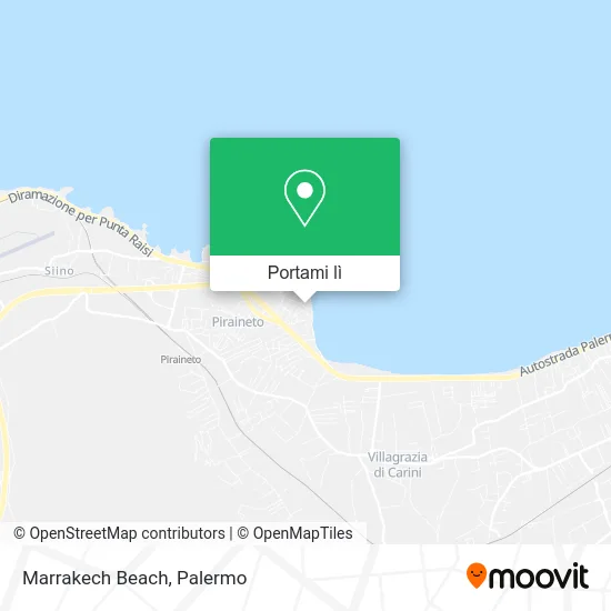 Mappa Marrakech Beach