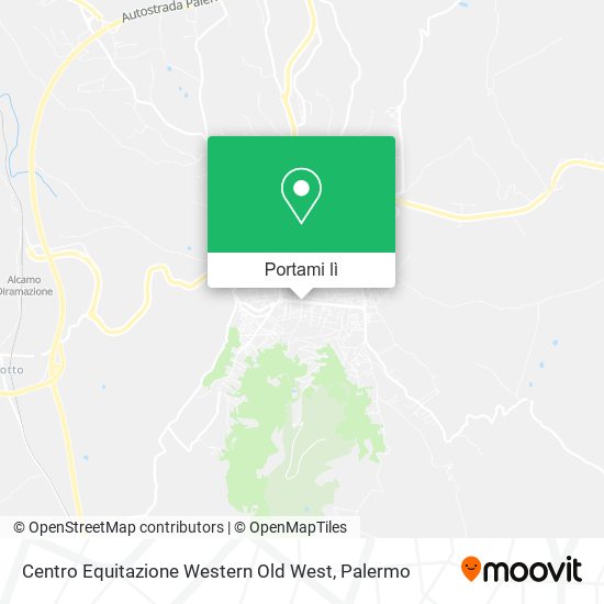 Mappa Centro Equitazione Western Old West