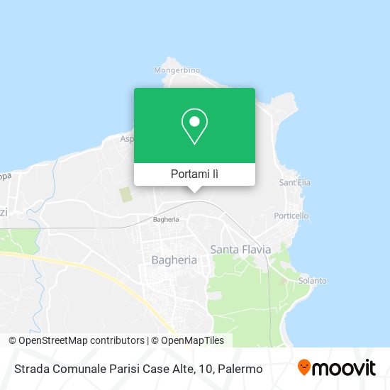 Mappa Strada Comunale Parisi Case Alte, 10