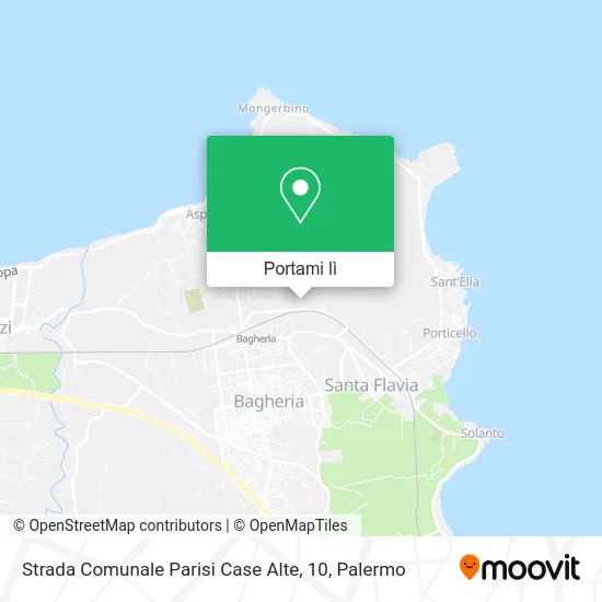 Mappa Strada Comunale Parisi Case Alte, 10