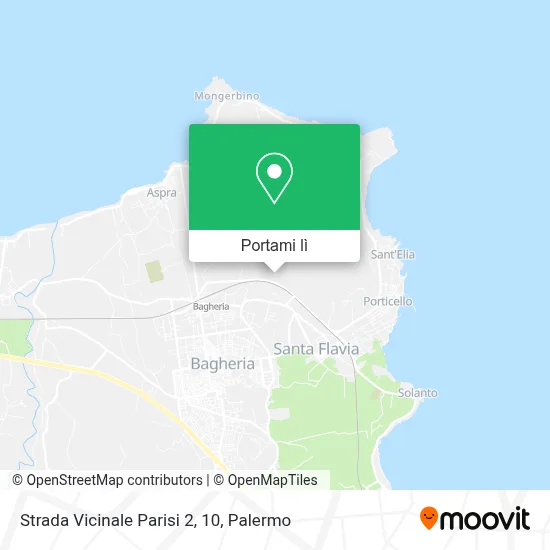 Mappa Strada Vicinale Parisi 2, 10