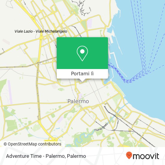 Mappa Adventure Time - Palermo