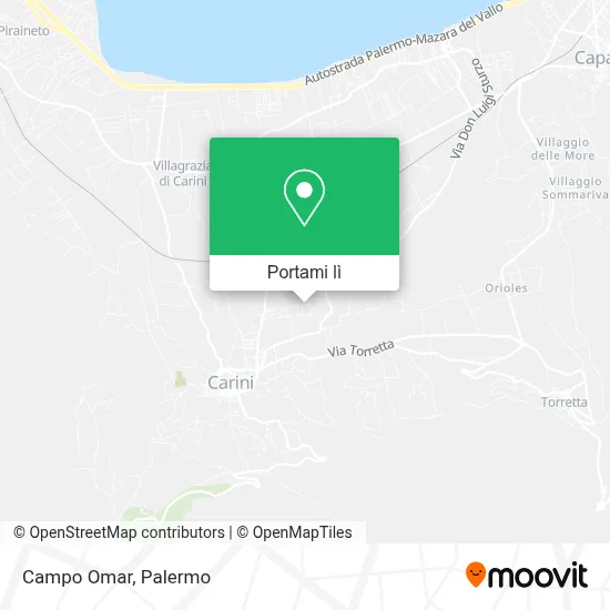Mappa Campo Omar