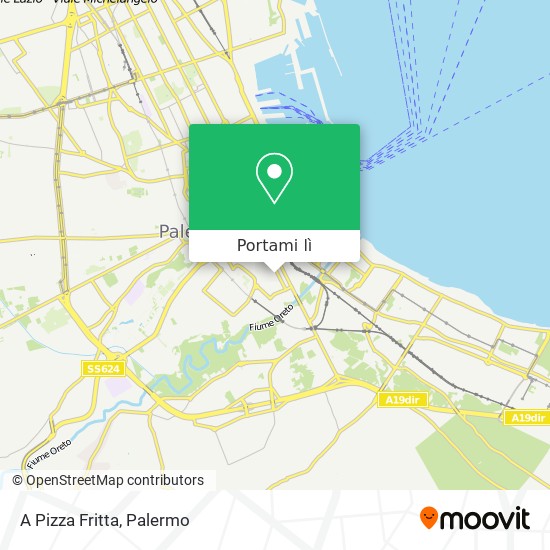 Mappa A Pizza Fritta