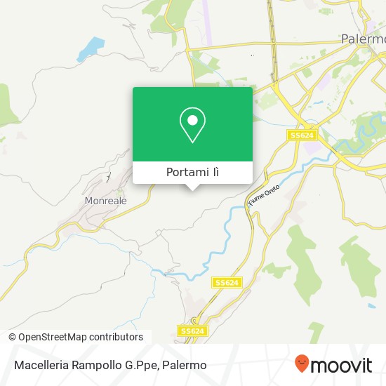 Mappa Macelleria Rampollo G.Ppe