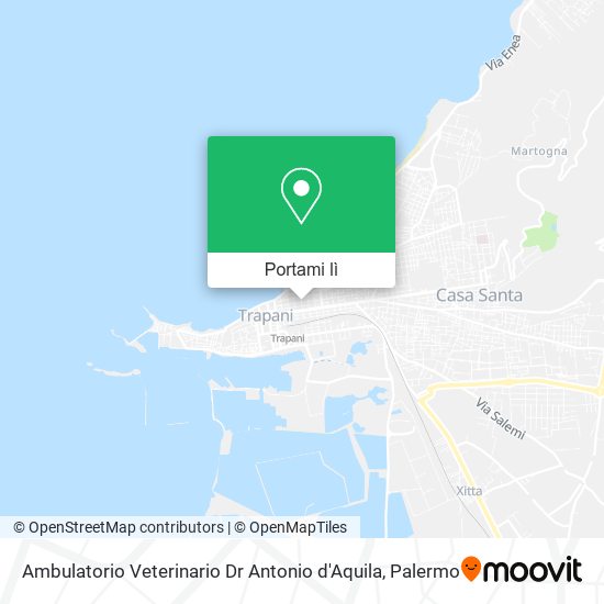 Mappa Ambulatorio Veterinario Dr Antonio d'Aquila