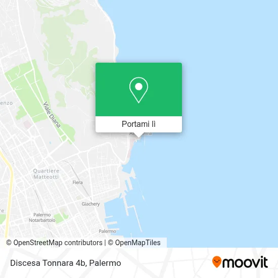 Mappa Discesa Tonnara  4b