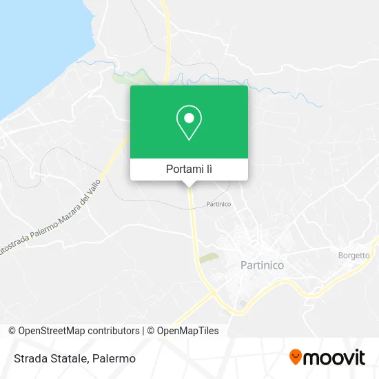 Mappa Strada Statale