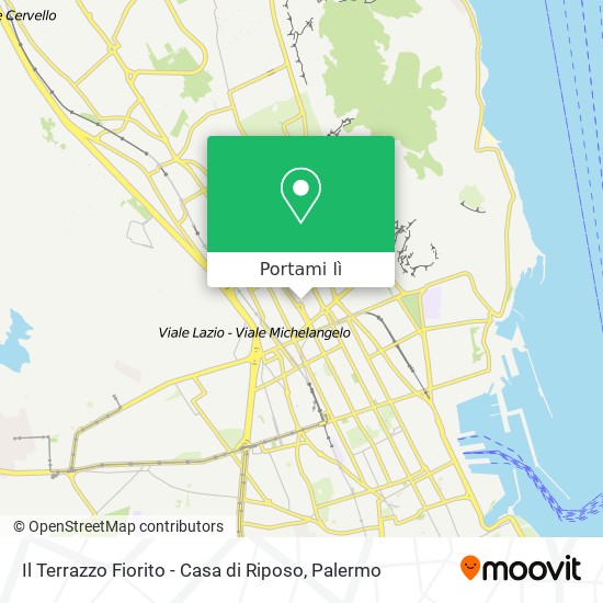 Mappa Il Terrazzo Fiorito - Casa di Riposo