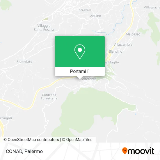 Mappa CONAD