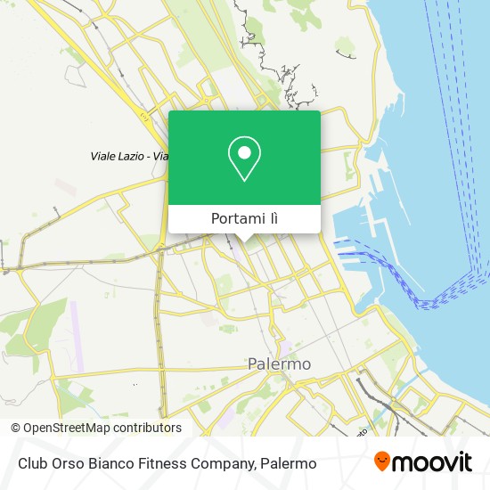 Mappa Club Orso Bianco Fitness Company