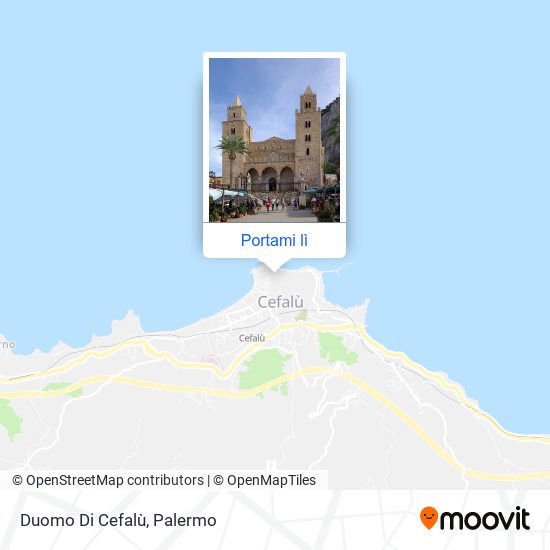 Mappa Duomo Di Cefalù