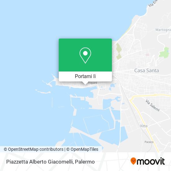 Mappa Piazzetta Alberto Giacomelli