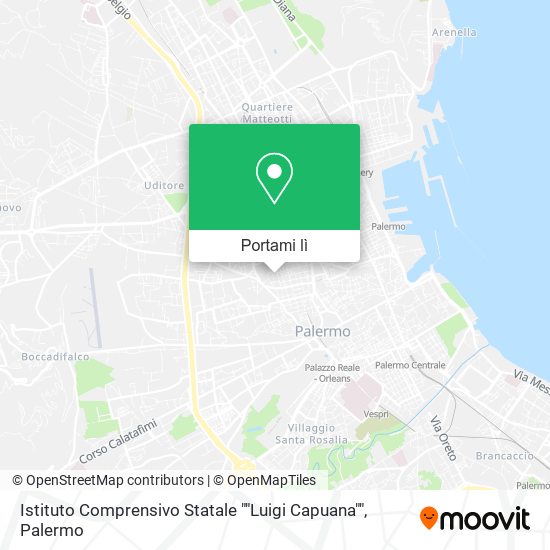 Mappa Istituto Comprensivo Statale ""Luigi Capuana""