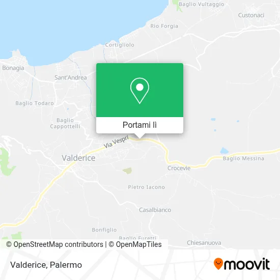 Mappa Valderice