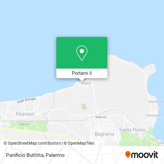 Mappa Panificio Buttitta