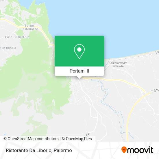 Mappa Ristorante Da Liborio