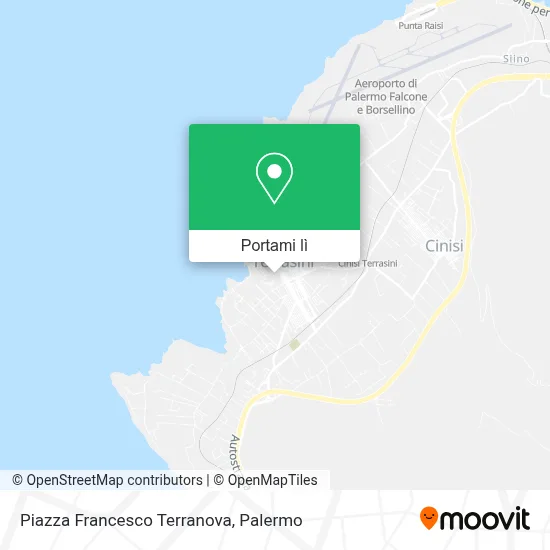 Mappa Piazza Francesco Terranova