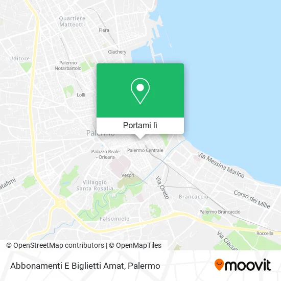 Mappa Abbonamenti E Biglietti Amat