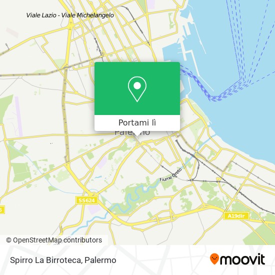 Mappa Spirro La Birroteca