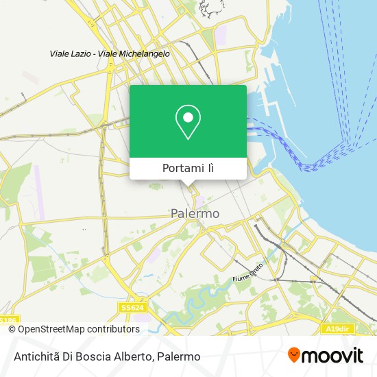 Mappa Antichitã Di Boscia Alberto