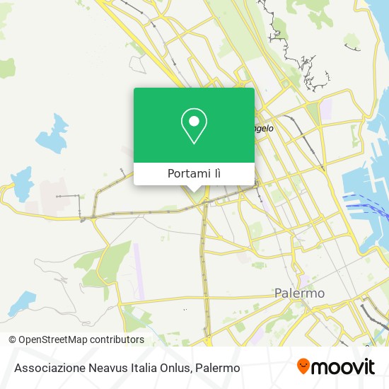 Mappa Associazione Neavus Italia Onlus