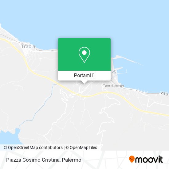 Mappa Piazza Cosimo Cristina