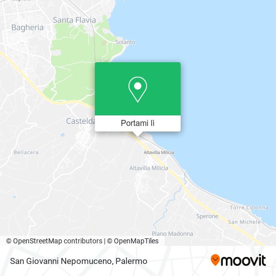 Mappa San Giovanni Nepomuceno