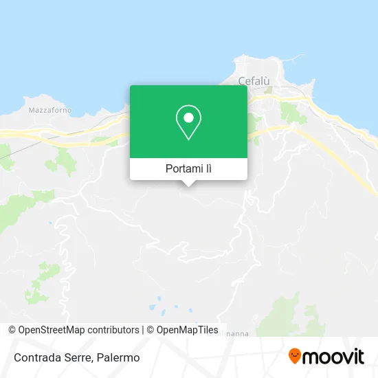 Mappa Contrada Serre