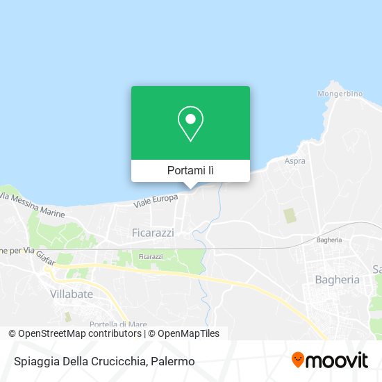 Mappa Spiaggia Della Crucicchia